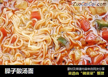 臊子酸汤面