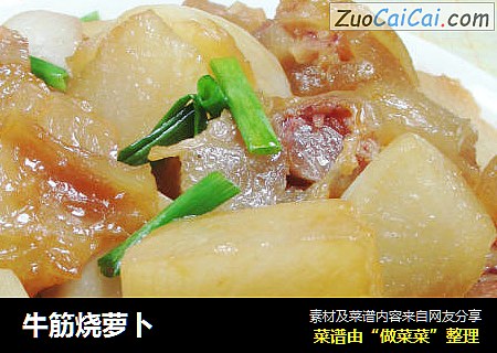 牛筋烧萝卜