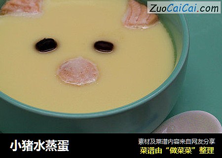 小猪水蒸蛋