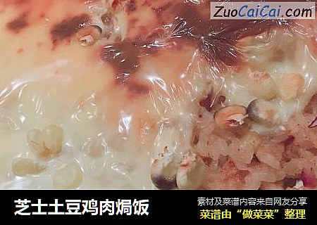 芝士土豆鸡肉焗饭