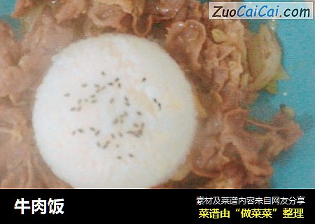 牛肉饭