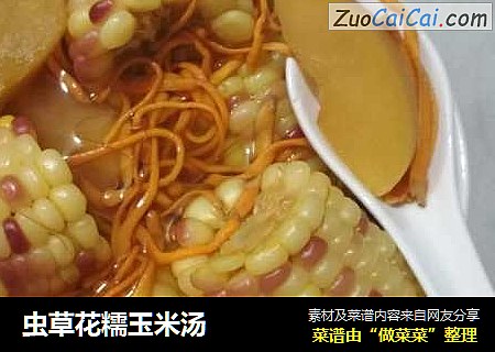 虫草花糯玉米汤