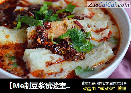 【Me制豆浆试验室】豆花泡饼