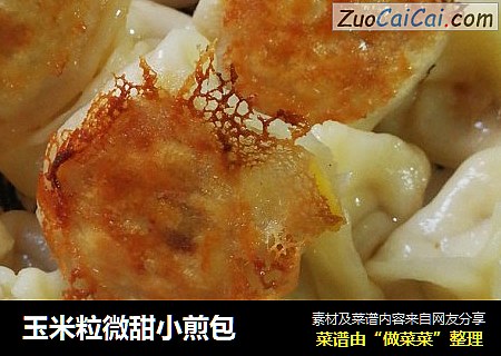 玉米粒微甜小煎包