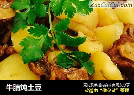 牛腩炖土豆