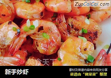 新手炒虾