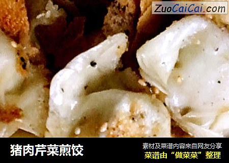 猪肉芹菜煎饺