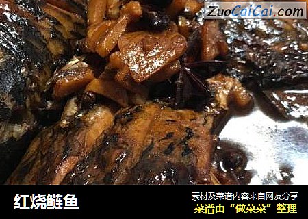 红烧鲢鱼