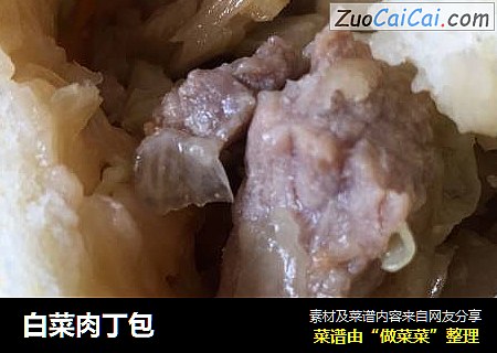 白菜肉丁包