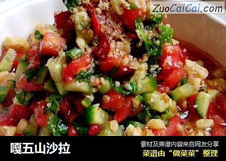 嘎五山沙拉
