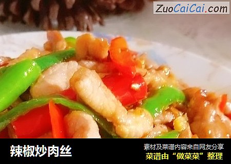 辣椒炒肉丝