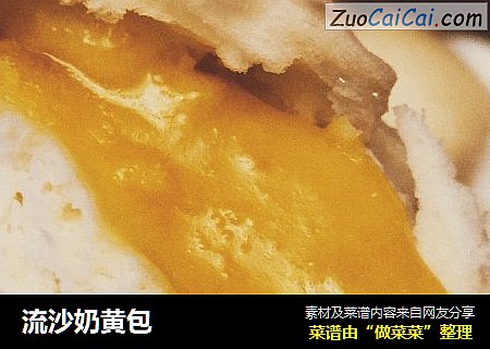 流沙奶黄包