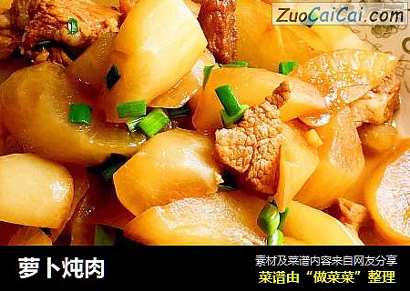 萝卜炖肉