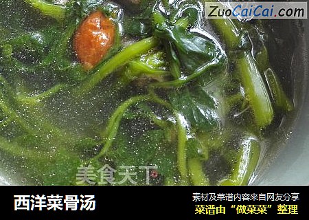 西洋菜骨汤