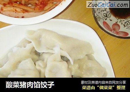 酸菜猪肉馅饺子