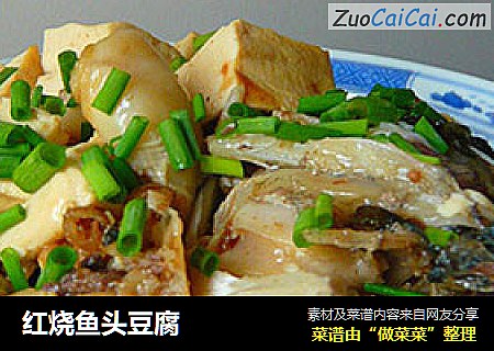 红烧鱼头豆腐