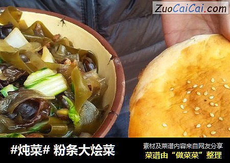 #炖菜# 粉条大烩菜