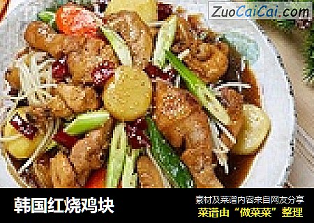 韩国红烧鸡块