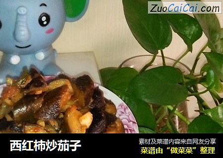 西红柿炒茄子
