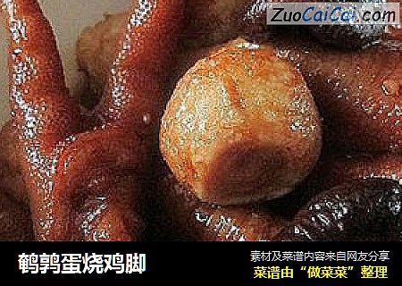 鹌鹑蛋烧鸡脚