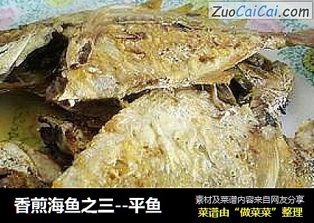 香煎海鱼之三--平鱼