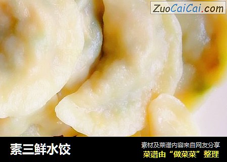 素三鲜水饺