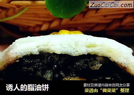 诱人的脂油饼