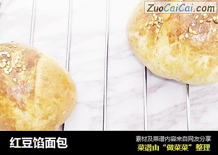 红豆馅面包