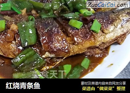 红烧青条鱼