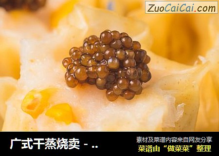 广式干蒸烧卖-动图GIF教程