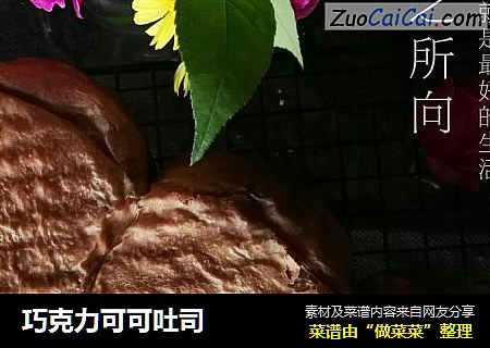 巧克力可可吐司