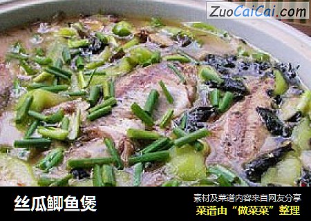 丝瓜鲫鱼煲