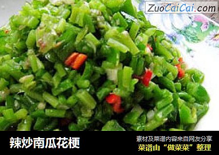辣炒南瓜花梗
