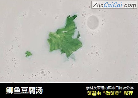 鲫鱼豆腐汤