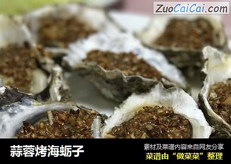 蒜蓉烤海蛎子