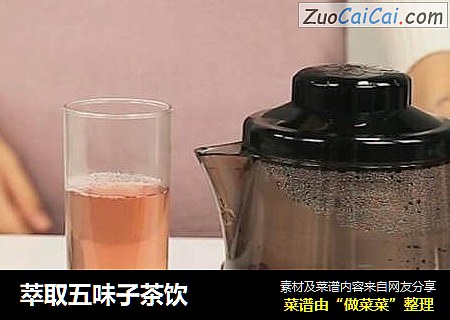 萃取五味子茶饮