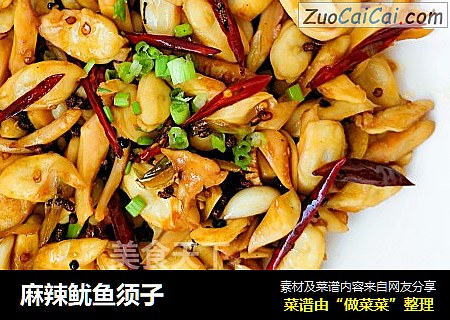 麻辣鱿鱼须子