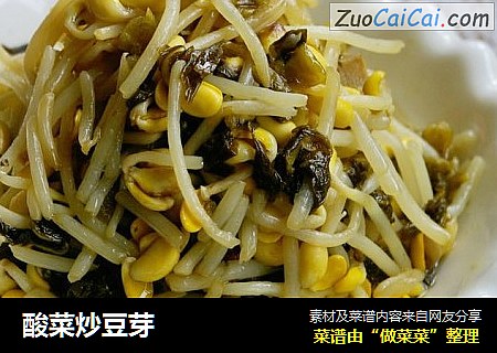 酸菜炒豆芽