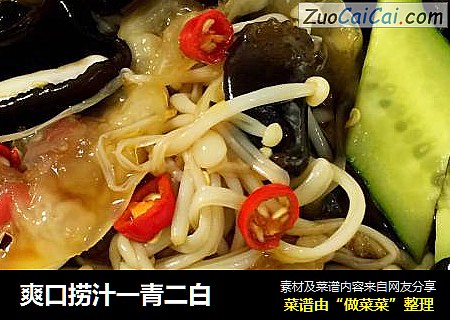 爽口捞汁一青二白