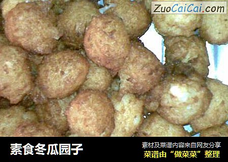 素食冬瓜园子