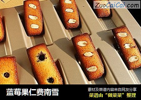蓝莓果仁费南雪