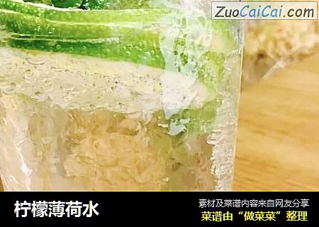 柠檬薄荷水