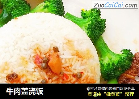 牛肉盖浇饭