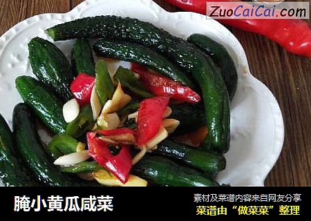 腌小黄瓜咸菜
