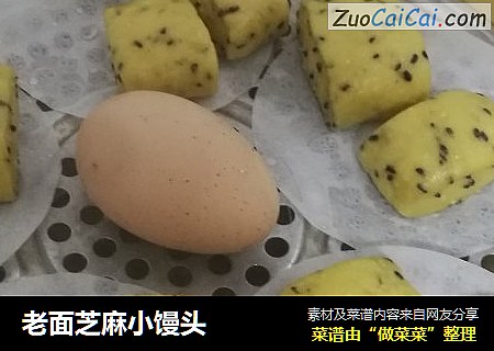 老面芝麻小馒头