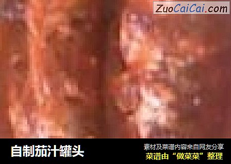 自制茄汁罐头