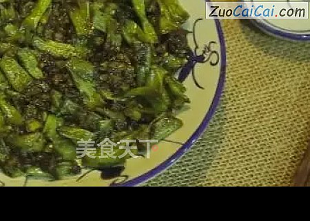 橄榄菜炒豆角