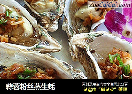 蒜蓉粉丝蒸生蚝