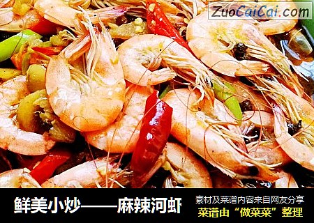 鲜美小炒——麻辣河虾