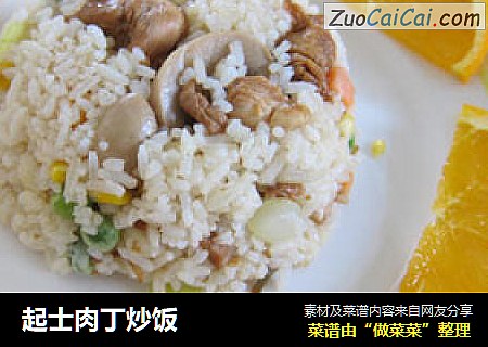起士肉丁炒饭